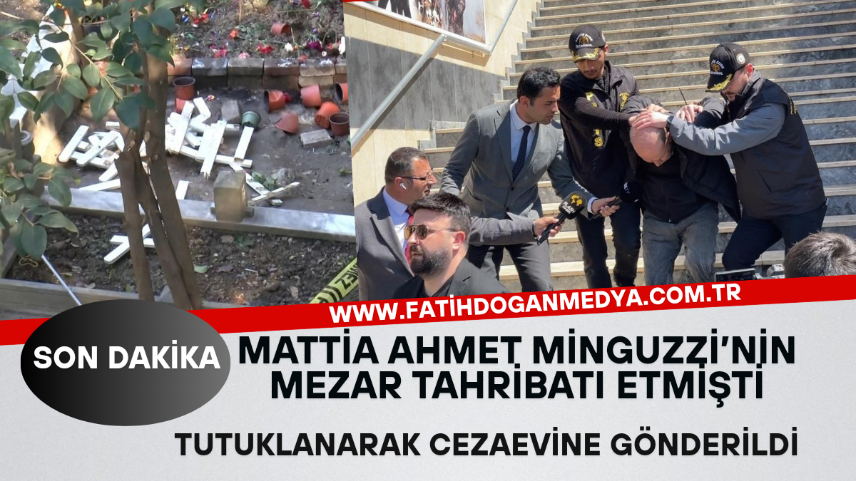 Mattia Ahmet Minguzzi’nin Mezar Tahribatı ve Tutuklama Süreci: Detaylı Haber ve Analiz