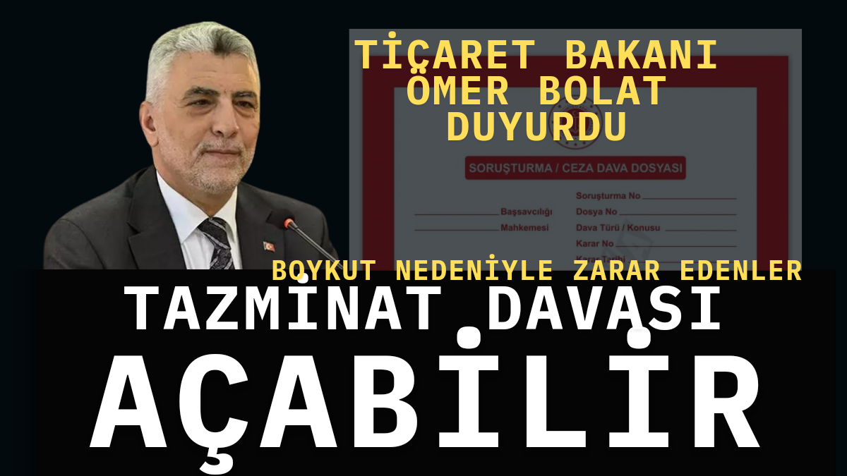 Boykot Tartışması Gündem Oldu! Ticaret Bakanı Bolat’tan Şok Açıklama: “Maddi Kaybı Olanlar Tazminat Davası Açabilir”