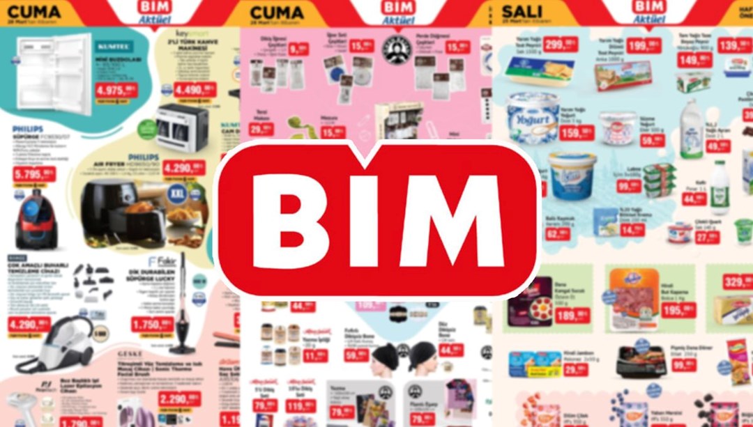 BİM 1-4 Nisan 2025 aktüel kataloğu: BİM'de bu hafta hangi ürünler indirimde?