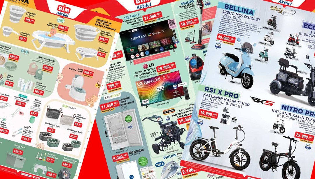 BİM 25 Nisan cuma aktüel kataloğu: Airfryer, bebek ürünleri, tencere seti ve süpürge çeşitleri geliyor