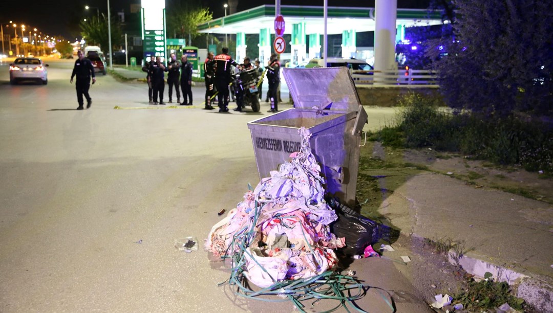Denizli'de çöp konteynerinde bebek cesedi bulundu