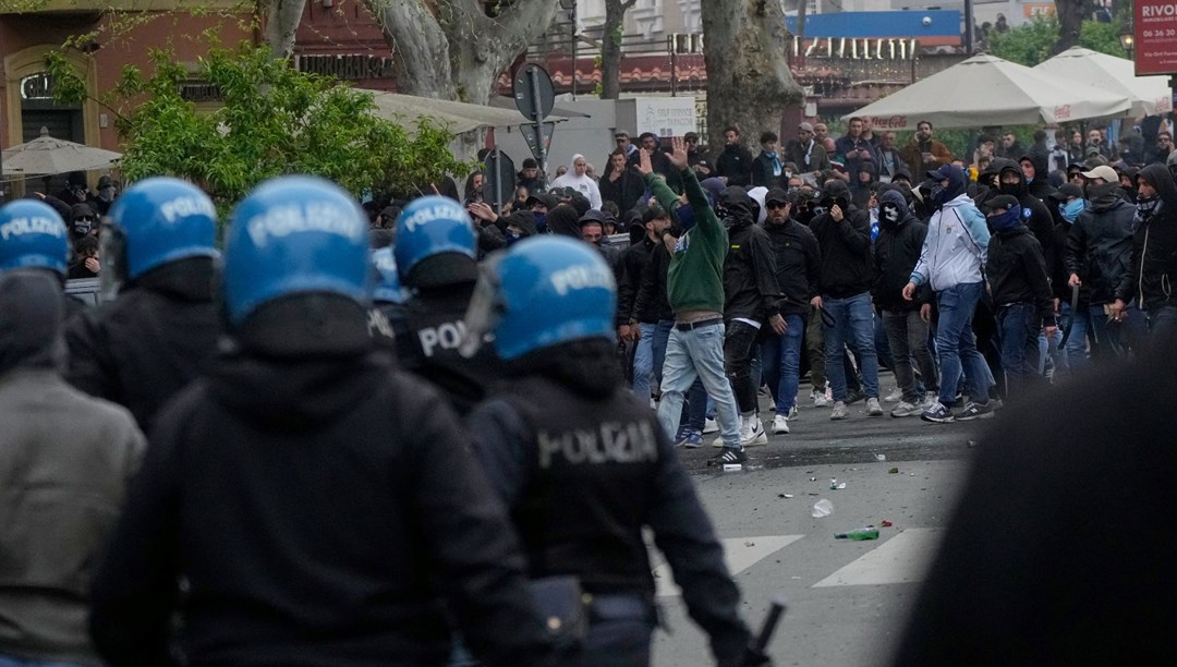 Derbide ortalık savaş alanına döndü 13 polis yaralandı: "Bunlar taraftar değil, suçludur"