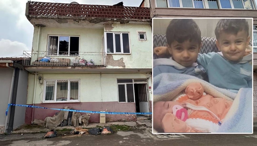 Ekmek almaya gitti, iki evladından oldu