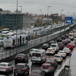İstanbul'da trafik yoğunluğu yüzde 78'e çıktı