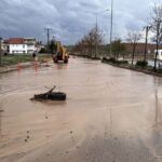 Kırıkkale'de sağanak su baskınlarına neden oldu