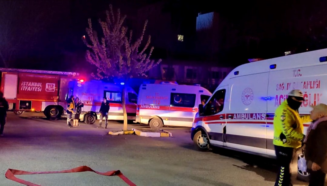 Maltepe'de huzurevinde yangın çıktı