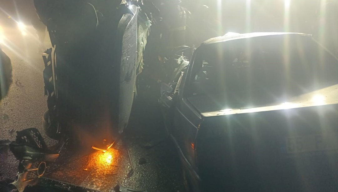 Samsun'da feci kaza: 5 kişi hayatını kaybetti