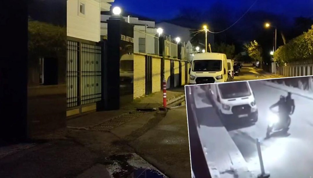 Sarıyer’de villaların olduğu siteye bombalı saldırı! Saldırı anı güvenlik kamerasında