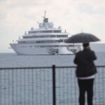 Süper yat "Golden Odyssey" Bodrum açıklarına demirledi