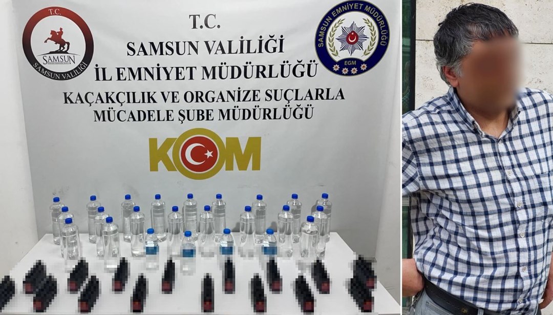 14 yaşındaki çocuğa alkol satan şüpheli, sahte içkiyle yakalandı