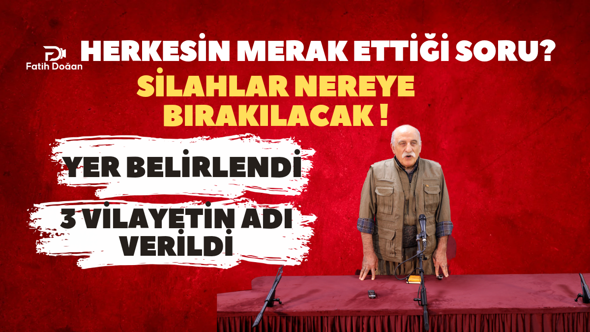 PKK Nasıl ve Nerede Silah Bırakacak? BM Gözetiminde 3 Vilayette “Yer Belirlendi” Açıklaması