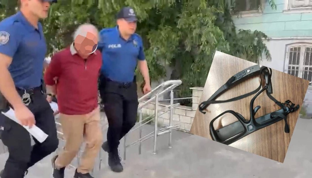 Kameralı gözlükle kadınları kaydettiği iddiasıyla gözaltına alındı