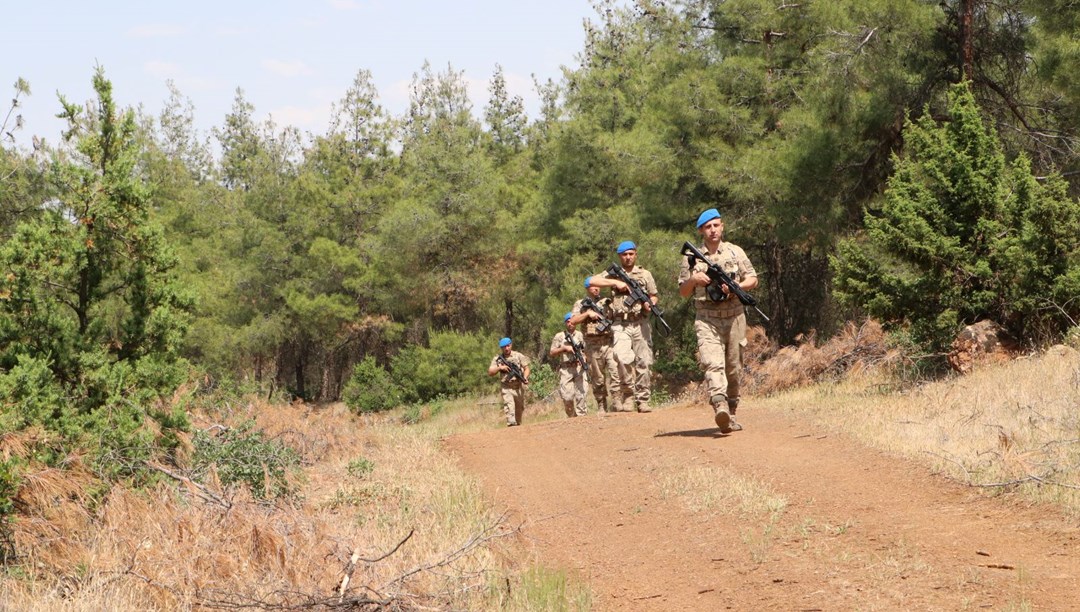 Kilis'te orman yangını denetimi