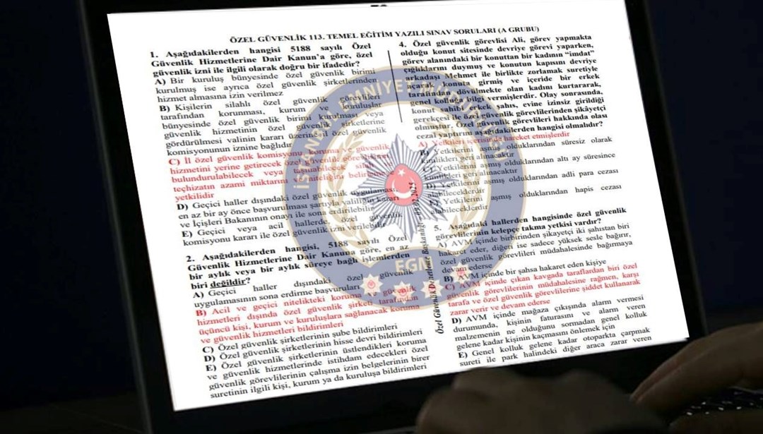 ÖGG ne zaman? Özel Güvenlik 115. Temel Eğitim ve 91