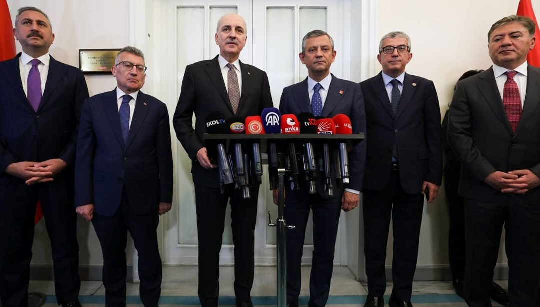TBMM Başkanı Numan Kurtulmuş'tan AK Parti ve CHP'ye ziyaret
