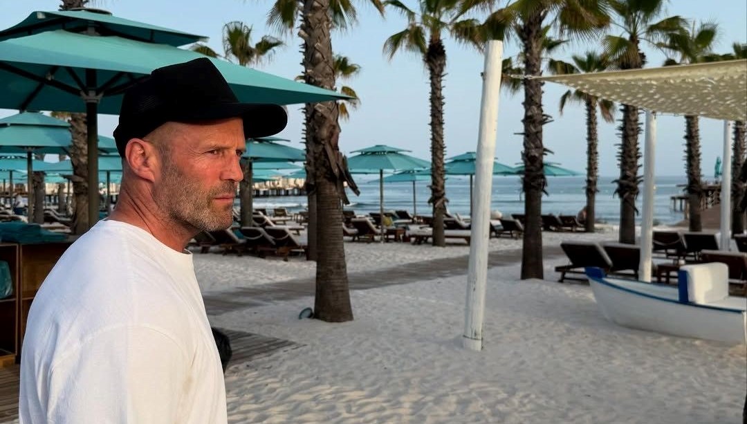 Aksiyon yıldızı Jason Statham Antalya'da