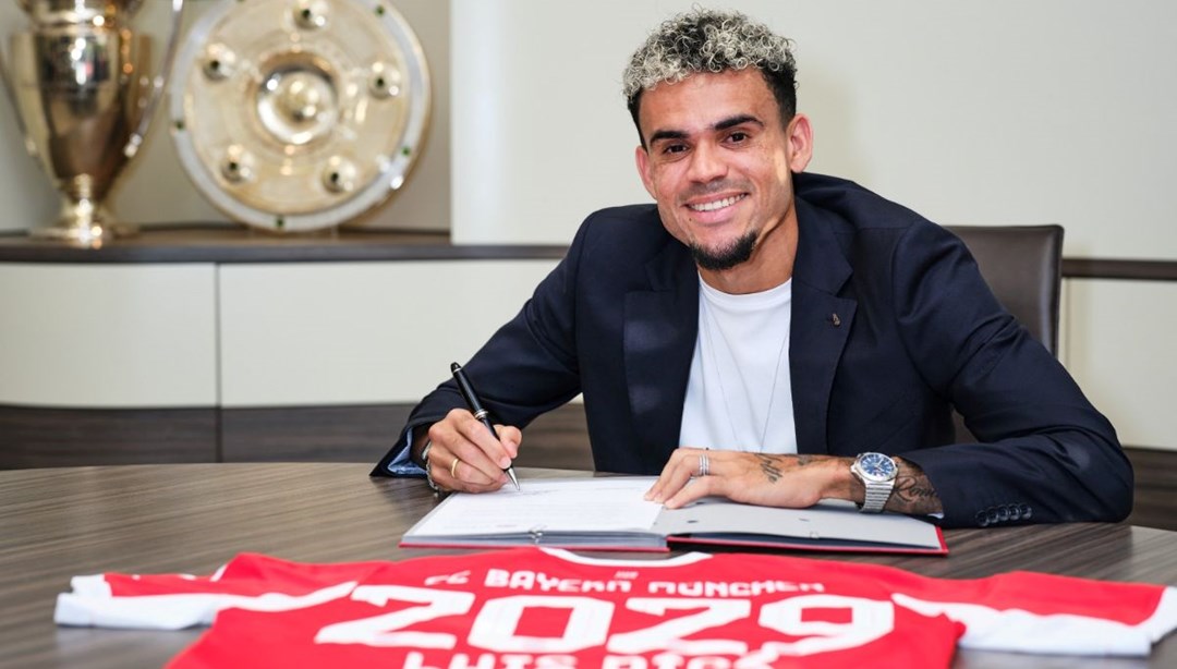 Bayern Münih transferi resmen açıkladı: Luis Diaz'ın forma numarası belli oldu