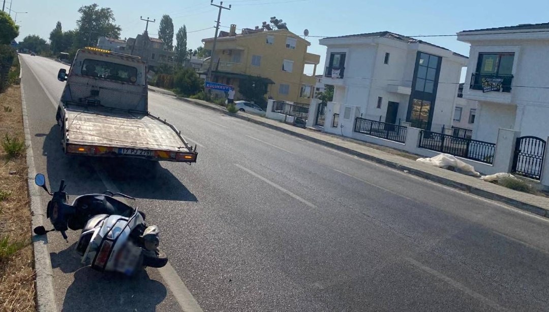 Çanakkale'de motosiklet kazası: Bir ölü, bir yaralı