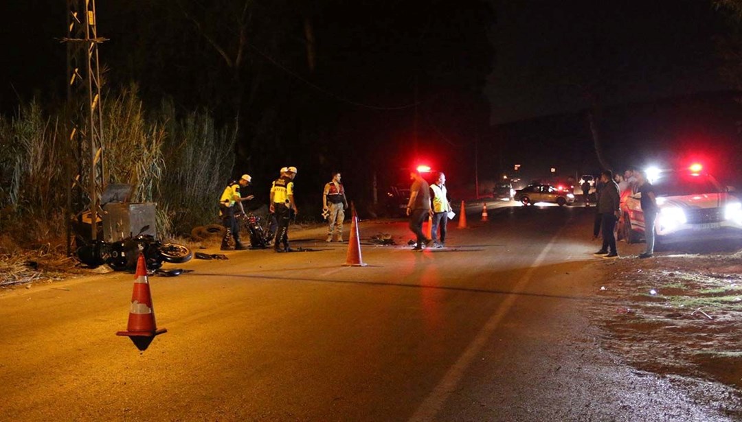 İki motosiklet çarpıştı: 1 ölü, 1 ağır yaralı
