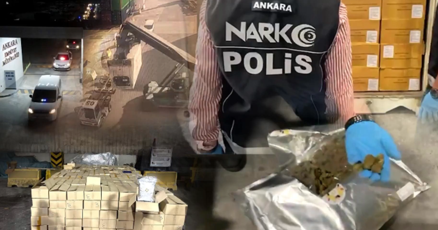 Derince Limanı'nda 1,5 ton uyuşturucu ele geçirildi