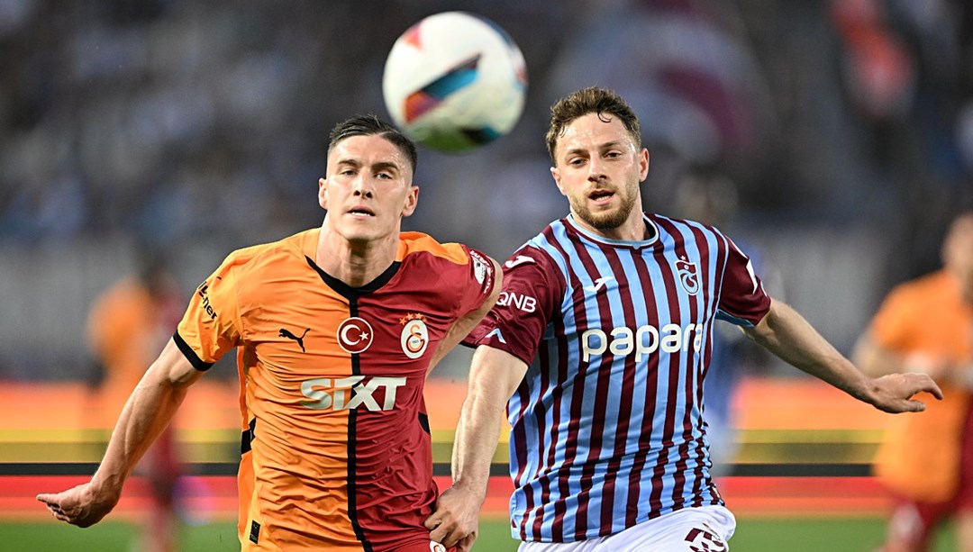 Galatasaray-Trabzonspor derbisine geri sayım: Muhtemel 11'ler