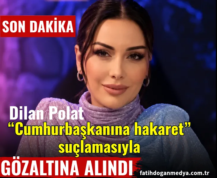 Dilan Polat “Cumhurbaşkanına hakaret” suçlamasıyla gözaltına alındı