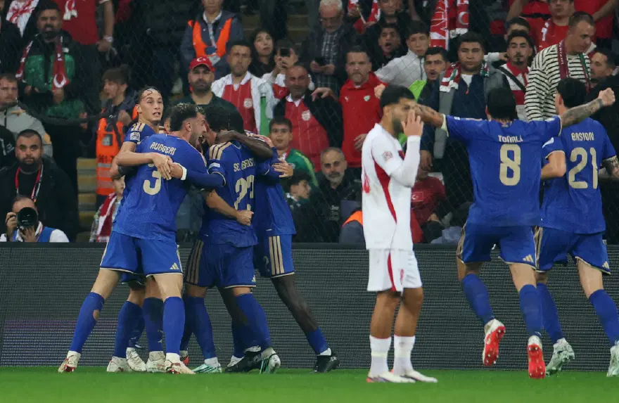 A Milli Takım Bursa’da İtalya’ya 4-1 mağlup oldu