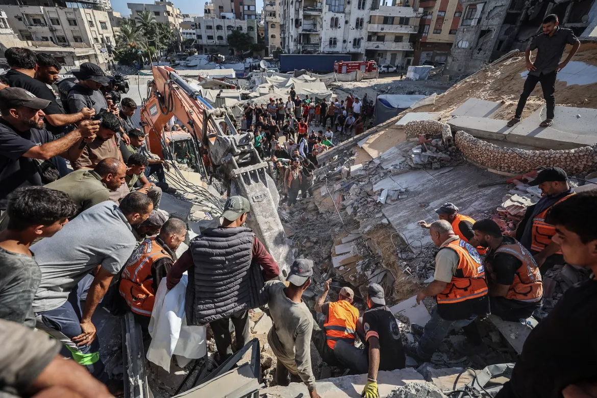 Gazze’de Hasarlı Bina Çöktü: Can Kaybı 21’e Yükseldi