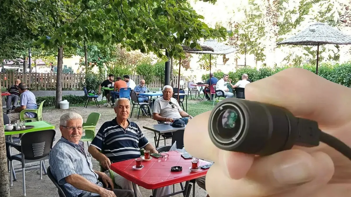 Manisa’da Çay Bahçesinin Erkekler Tuvaletinde Gizli Kamera Skandalı