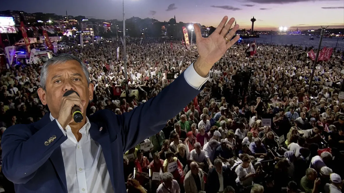 Özgür Özel’den Üsküdar Mitingi: “Bu Mu Senin Demokratlığın, Erdoğan?”