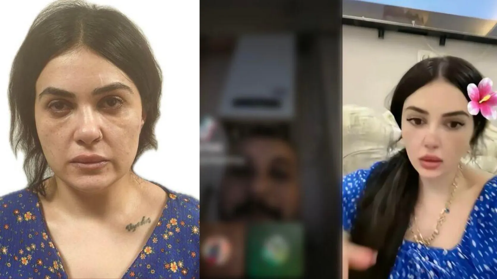 64 Yıl Hapis Cezasıyla Aranan Kadın, Sosyal Medya Canlı Yayınında Polis Baskınıyla Yakalandı