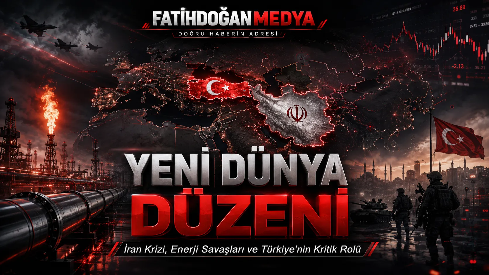 Yeni Dünya Düzeni: İran Krizi, Enerji Savaşları ve Türkiye’nin Önündeki Büyük Denklem